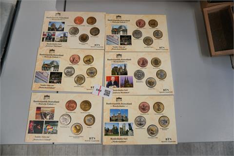 6 Bundesländer Medaillensätze