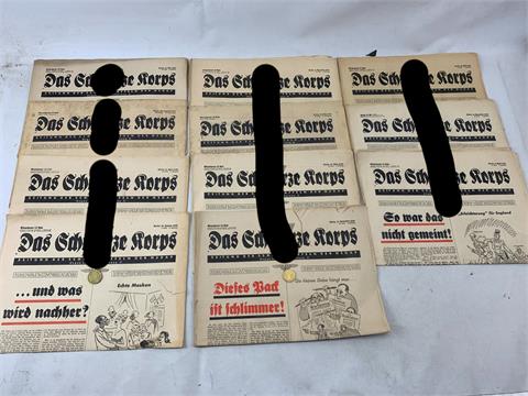 1 Posten Zeitungen - Das schwarze Korps -