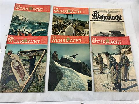 6 Hefte - Die Wehrmacht -