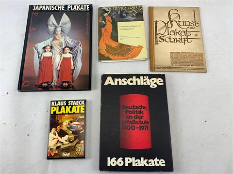 1 Posten Bücher - Plakate -