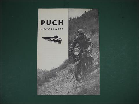 1 Faltblatt "Puck, Motorräder"