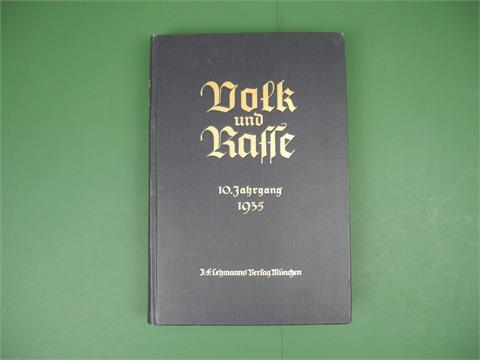 1 Buch "Volk und Rasse"