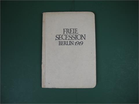 1 Buch "Frei Secession Berlin 1919"