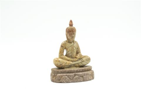 1 Buddhafigur aus Stein