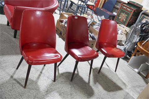 3 Stühle 50/60er Jahre