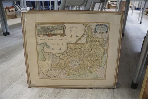 1 Karte Ostpreussen