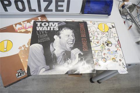 3 Stck.Vinyl: Tom Waits - Romeo Bleeding, Led Zeppelin II/III