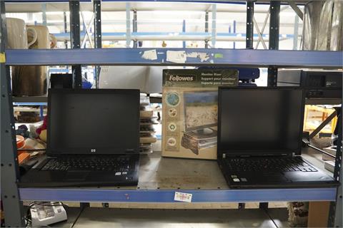 2 Laptops + Monitorständer