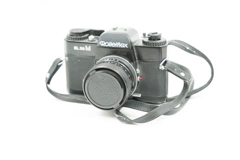 1 SLR-Kamera "Rolleiflex"mit Objektiv