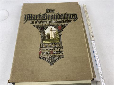 1 Buch "Die Mark Brandenburg"