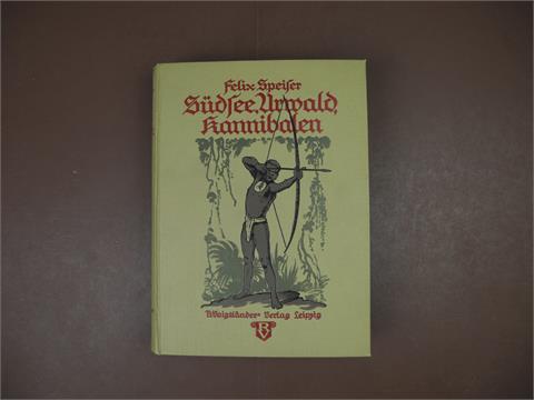 1 Buch "Südsee, Urwald. Kannibalen"