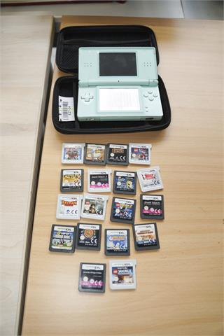 1 Nintendo mit Spielen