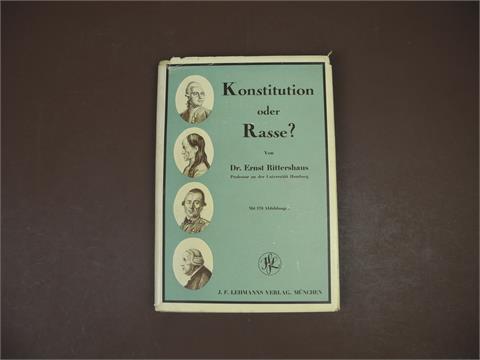1 Buch "`Konstitution der Rasse"