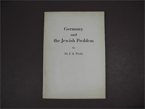 1 Heft "Germany and the Jewish Problem"