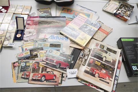 1 Posten Prospekte, Magazine, Zeitschriften: Automobile allgemein, z.B. Original Prospekt Ford Edsel 1959