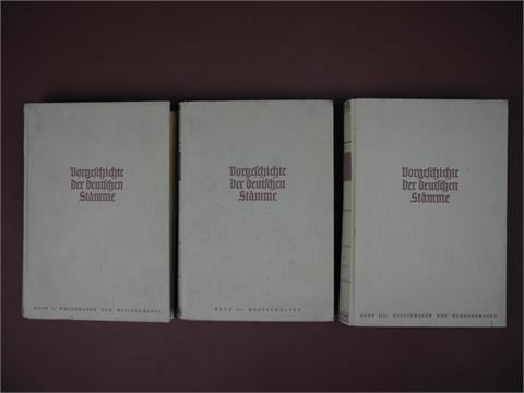 3 Bücher "Vorgeschichte der deutschen Stämme 1-3"