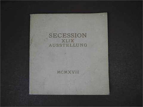 1 Buch "Secession XLIX Ausstellung 3/1918"