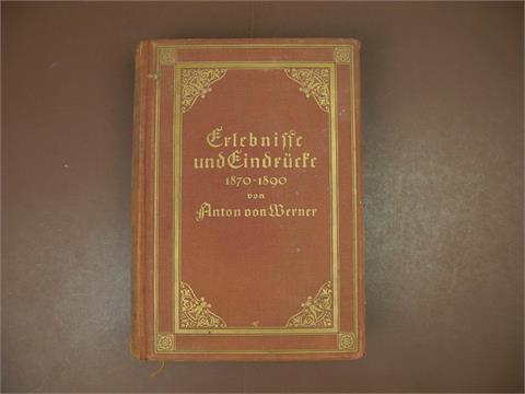 1 Buch "Erlebnisse und Eindrücke 1870-1890"
